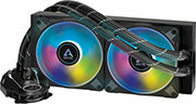 arcticliquid freezer ii 240 a rgb black photo