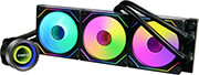lian li galahad ii trinity 360 sl inf black aio gpu liquid cooler with argb infinity fans photo