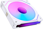 lian li uni fan infinity sl inf 120 reverse blade white argb pwm case fan 1pcs no controller photo