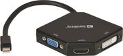 sandberg adapter mini dp hdmi dvi vga 509 12 photo