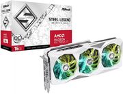 vga asrock radeon rx7800xt steel legend oc amd 16gb gddr6 retail photo