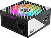psu asus rog loki sfx l 750w platinum rgb 20 4 pin atx black silver photo
