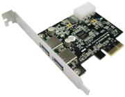 nod cex 004 pci express card usb30 2 ports photo