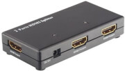 techly 2sp hdmi splitter 2 way amplified 3d photo