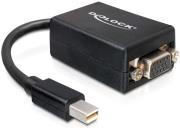 delock 65256 adapter mini displayport 20pin to vga 15pin photo