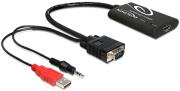 delock 62407 hdmi to vga adapter with audio photo