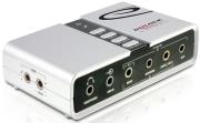 sound card delock 61803 usb sound box 71 photo