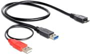 delock 82909 cable usb30 a male to usb30 micro b male usb20 a male photo