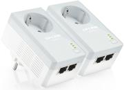 tp link tl pa4020pkit 600mbps 2 port nano powerline ethernet adapter kit photo