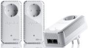 devolo dlan 500 duo network kit 3 adapters photo