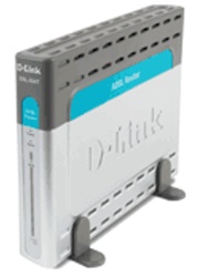 d link dsl 504t adsl over pstn router 4xlan photo