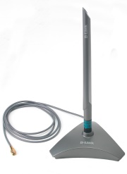 d link ant24 0501 indoor 5dbi omni directional antenna photo