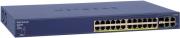 netgear fs728tp prosafe 24 port 10 100 smart switch with 4 gigabit ports 24 poe ports photo