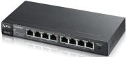 zyxel gs1100 8hp 8 port gbe unmanaged poe switch photo