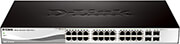 d link dgs 1210 28 28 port gigabit smart managed switch including 4 sfp ports fanless photo