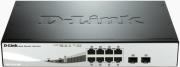 d link dgs 1210 08p 8 port gigabit smart switch with fibre uplinks with 8 port poe photo