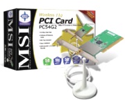 msi wi fi g 54mbps pci pc54g2 photo