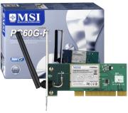 msi pc60g f wireless 11g turbo g pci card photo