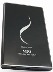 msi starbox sata black 25 hdd enclosure photo