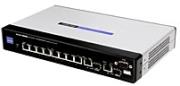 linksys srw208p 8port webview poe secure switch photo