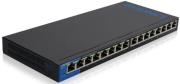 linksys lgs116 16 port desktop gigabit switch photo