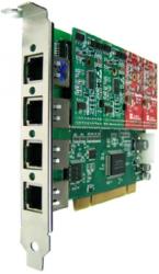 openvox a400p30 4 port analog pci card 3 fxs modules photo
