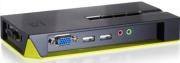 level one kvm 0421 4 port usb kvm switch with audio photo