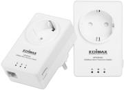 edimax hp 5101ack 500mbps nano powerline adapter kit with integrated power socket photo