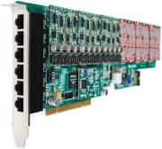 openvox ae2410p33 24 port analog pci card 3 fxs400 3 fxo400 modules photo