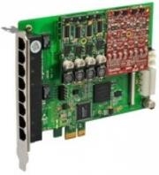 openvox ae810ef11 8 port analog pci e card with failover 1 fxs400 fxo400 1 ec2032 module photo