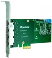 openvox de430e 4 port t1 e1 j1 pri pci e card ec2128 module photo