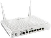 draytek vigor 2860n triple wan nbn ready vdsl2 adsl2 wlan router 6 port gigabit lan switch pstn photo