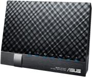 asus dsl n17u wireless n300 gigabit adsl vdsl pstn isdn modem router photo