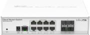mikrotik crs112 8g 4s in cloud router switch with 8 port gigabit ethernet 4x sfp desktop case photo