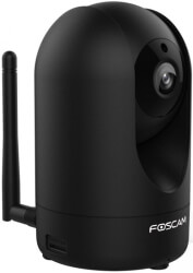 foscam r2 indoor fhd wireless plug and play ip camera with night vision black photo