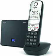 gigaset as690ip cordless voip phone black photo