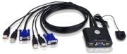 aten cs22u 2 port usb cable kvm switch photo