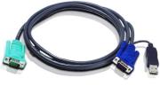 aten 2l 5202u usb kvm cable 18m photo