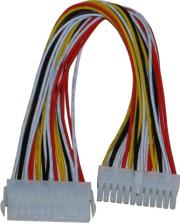 goobay 93239 pc power extension cable 24 pin plug to 24 pin jack photo