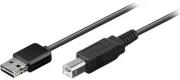 goobay 69135 easy usb a to usb b cable 18m photo