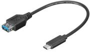goobay 67894 usb 30 superspeed adapter cable usb c plug 02m photo