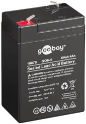 goobay go6 4 lead acid battery 6v 4ah 16070 photo