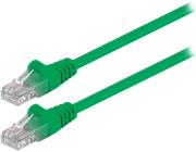 goobay 68612 u utp patchcable cat5e 025m green photo