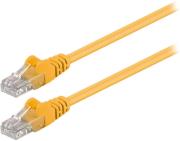 goobay 68336 u utp patchcable cat5e 05m yellow photo