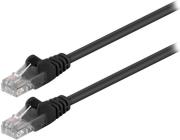 goobay 68643 u utp patchcable cat5e 05m black photo goobay 68643 u utp patchcable cat5e 05m black photo
