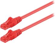goobay 68436 u utp patchcable cat6 05m red photo