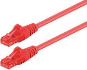 goobay 68441 u utp patchcable cat6 1m red photo