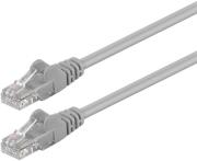 goobay 68342 u utp patchcable cat5e 1m grey photo