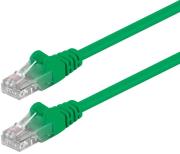 goobay 68343 u utp patchcable cat5e 1m green photo
