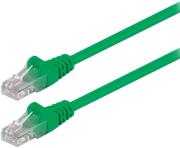 goobay 68338 u utp patchcable cat5e 05m green photo